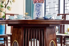 廣東新中式家具分享如何選擇實(shí)木電視柜？